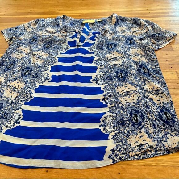 Maeve Anthropologie Archivist Silk Blouse - Picture 3 of 5